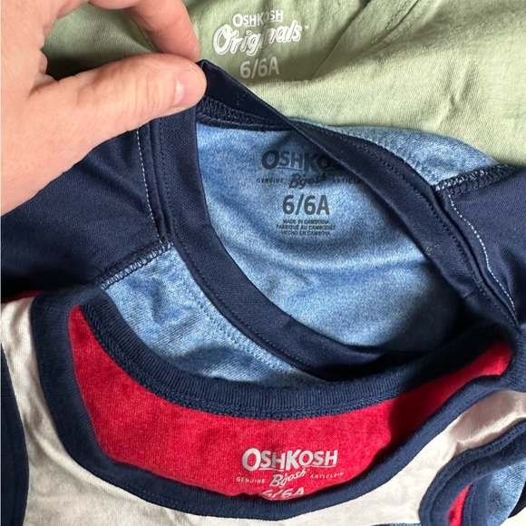 OshKosh B’Gosh Boys 6 Short Sleeve Shirts - Picture 10 of 13